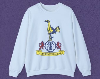 Tottenham Hotspur Long Sleeve Heritage T-Shirt in Blue - Size S