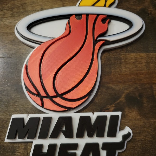 Miami Heat Art Etsy