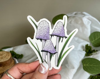 Naklejka Inky Cap Mushroom