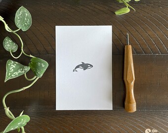 Orkaprint - 4 x 6 inch handgemaakte print