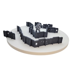 Scatter Barricade Set - Tabletop Terrain for Wargames, 3D-Printed, 28mm Scale