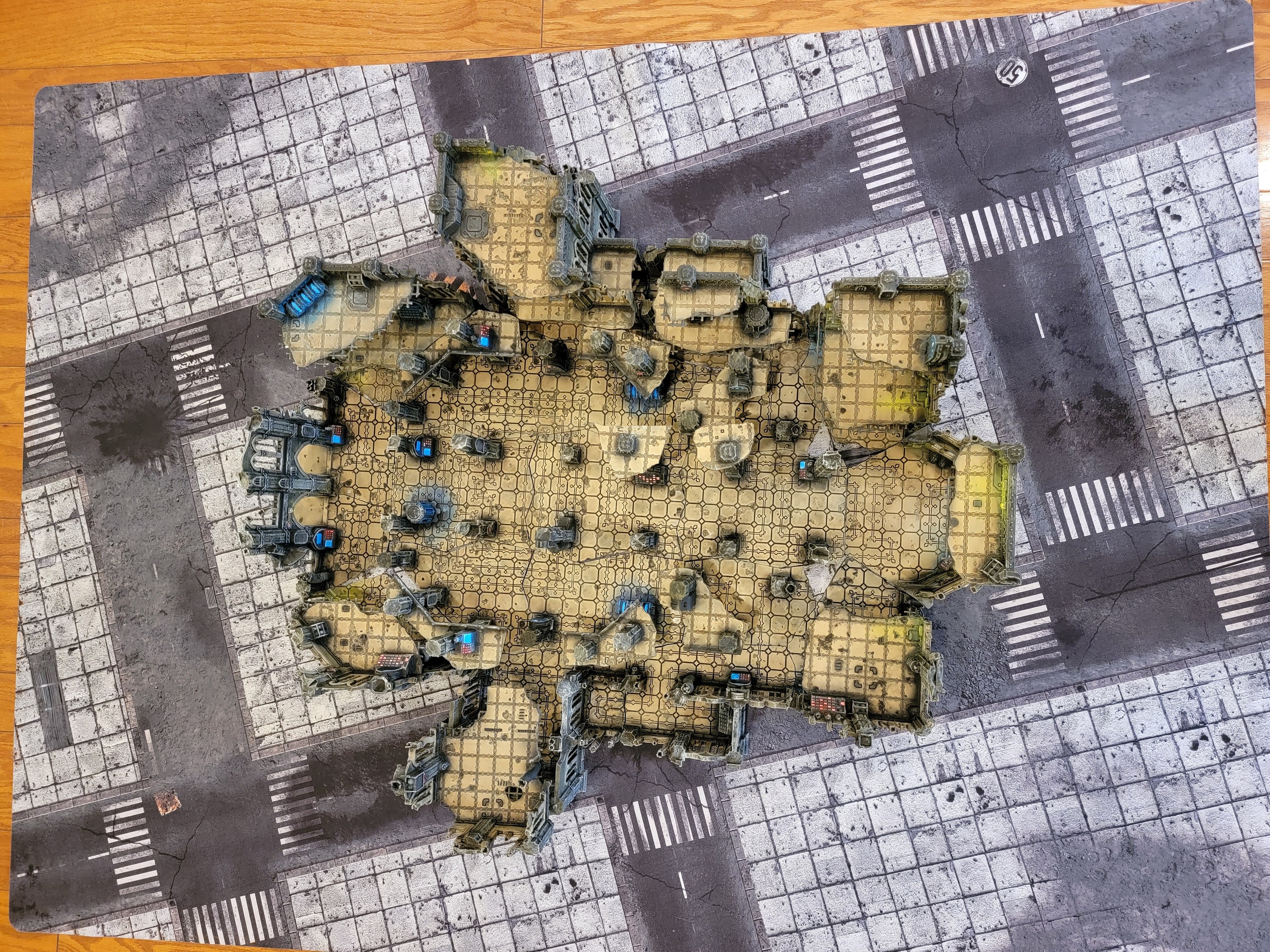 IMPERIALIS HEADQUARTERS Tabletop Terrain, Gothic Sci-fi IMPERIALIS HEADQUARTERS Tabletop Terrain, Gothic Sci-fi