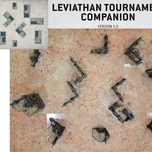 10th Edition 40k Tournament Terrain Set, 3dPrinted Wargame Terrain 28mm Scale Buildings in Ruins, Imperialis Sci fi Gothic Wargaming Scenery image 10