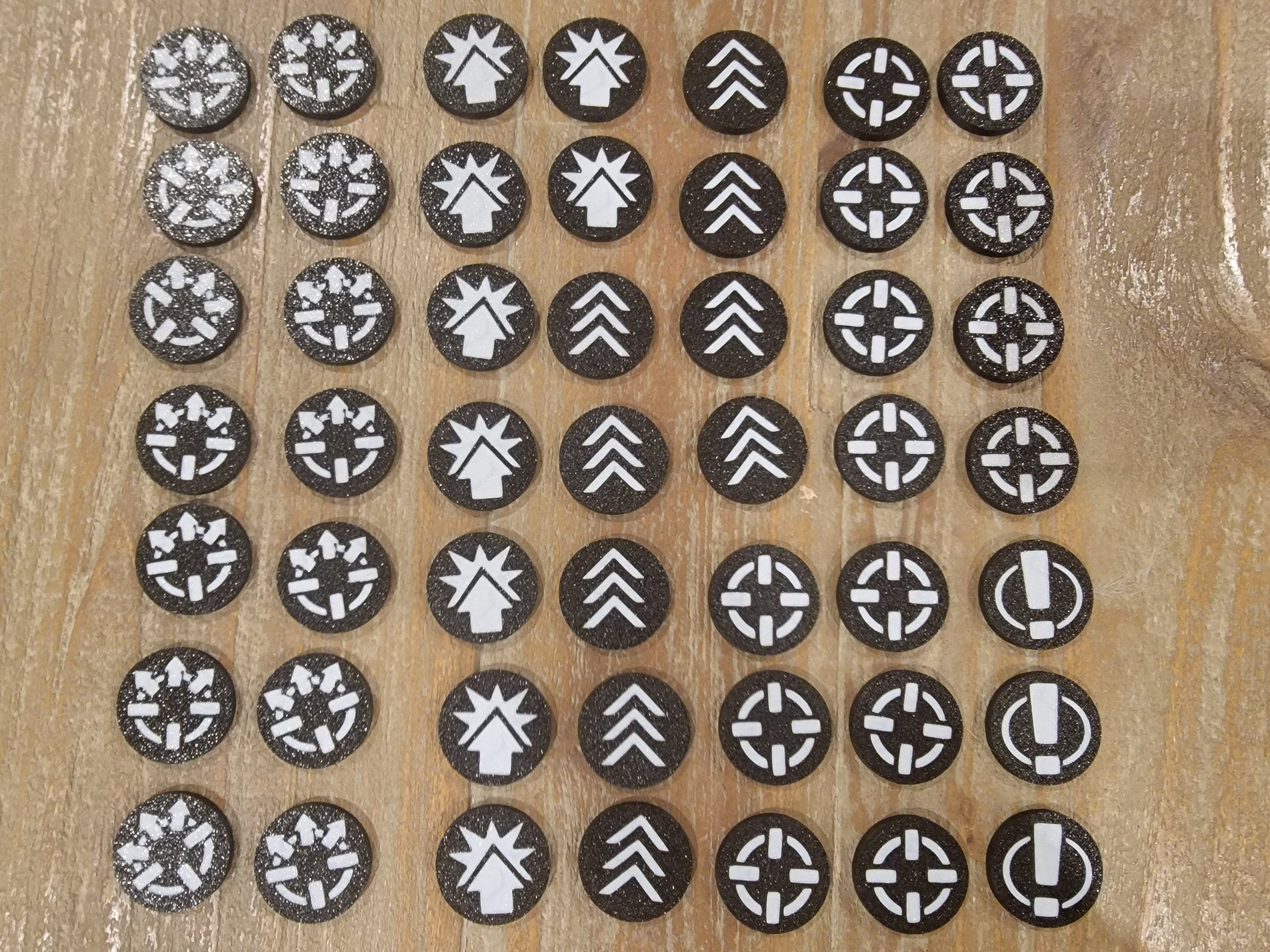 Order Tokens Legions Imperialis. Physical Tokens to Replace