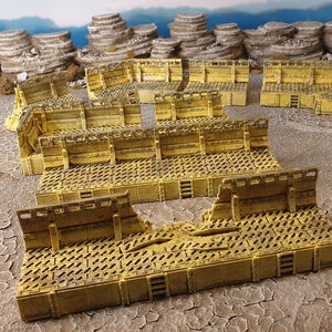 Trench Line for Miniature War Games