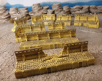 Trench Line for Miniature War Games