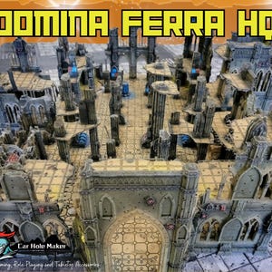 Modular Wargame Terrain Bundle – Ruined Imperial City Scenery for Competitive 10th edition Pariah Nexus 40k sector imperialis layouts