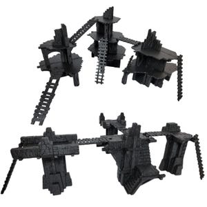 Ancient Bridge Terrain – Modular Fantasy Ruins & Elevated Walkways for 28mm-32mm Wargames and RPGs
