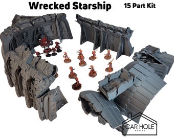 Wreck Terrain 40k Crash Site