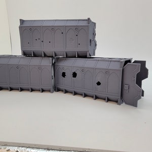 WARGAME SHIPPING CONTAINERS, Tabletop Terrain Gothic Sci-Fi Scatter Imperial Sector, Rpg & Wargame Scenery