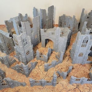 10e 40k Terrain Set: Sector Imperialis Themed, Everything you need to create all the layouts within the Leviathan Tournament Companion