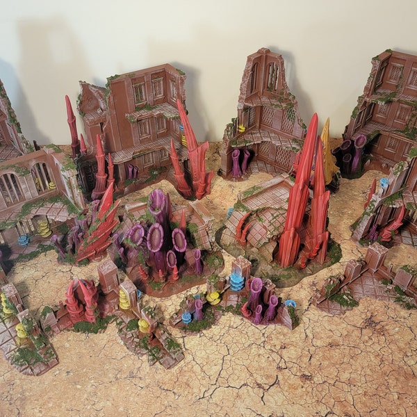 10e Tournament Game Board Terrain Set: Everything you need to set up a game board as suggested in the Leviathan Tournament Companion 3DPrint