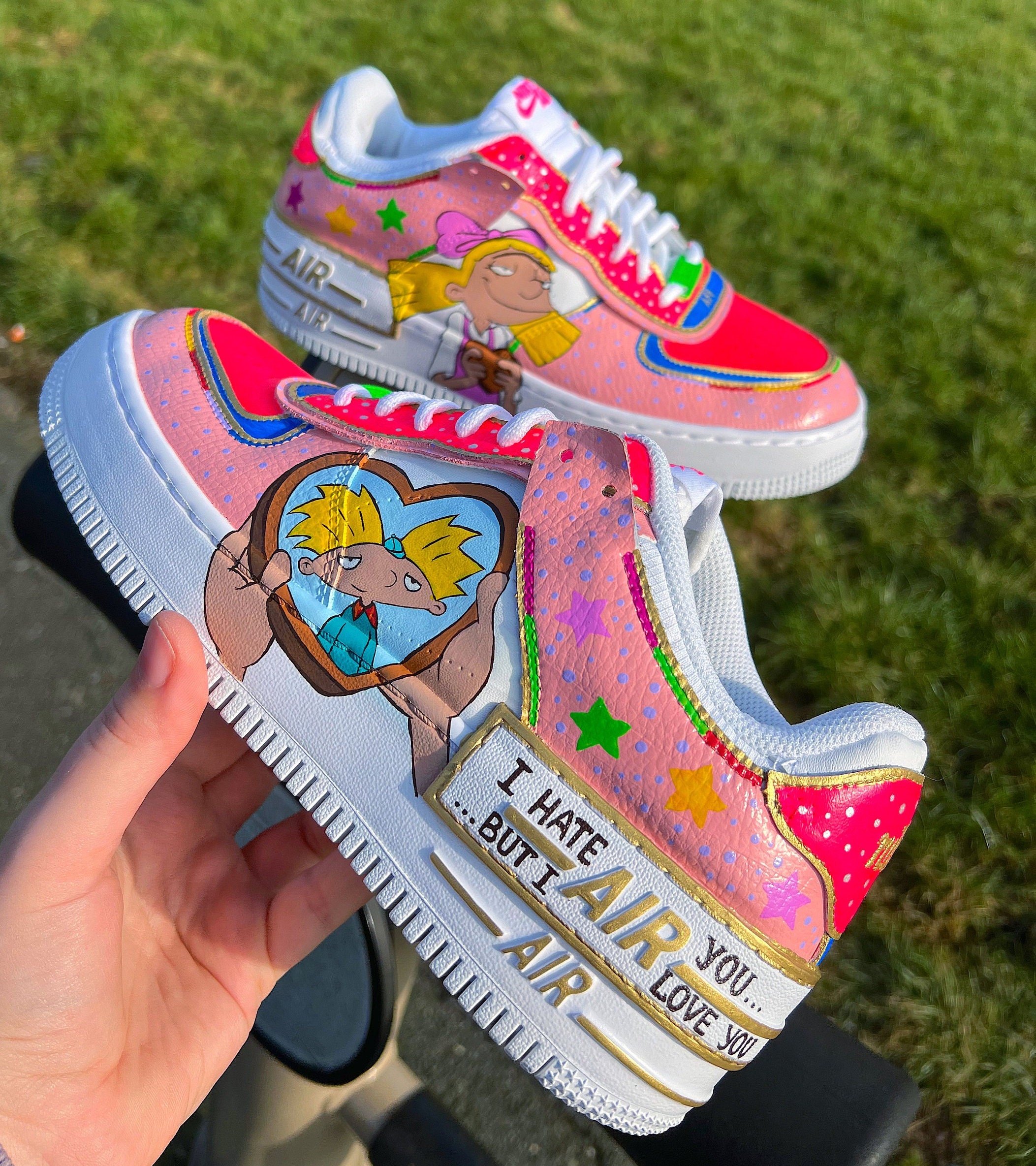 Air Force 1 Custom Shoes Drip Swoosh Hand Painted AF1 Sneakers 