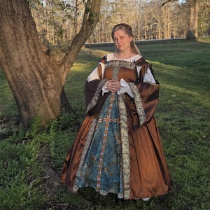tudor fashion dress at court The Ladies in Waiting of Six: Historical Inspirations and Costumes   Rachael Dickzen