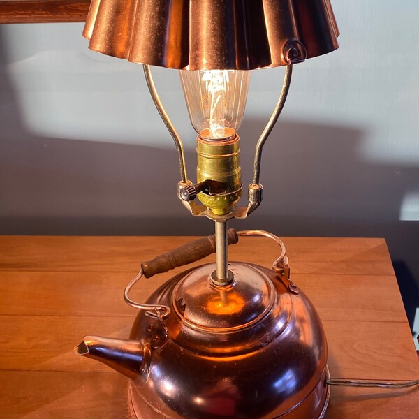 Teapot Lamp Etsy