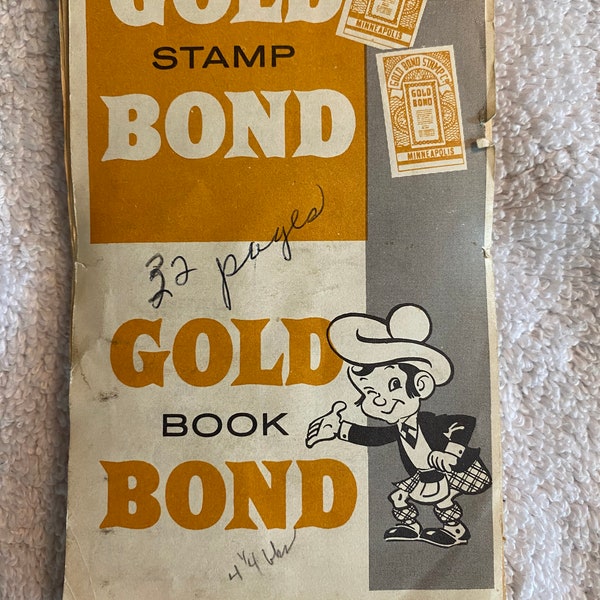 Gold Bond Stamps Etsy