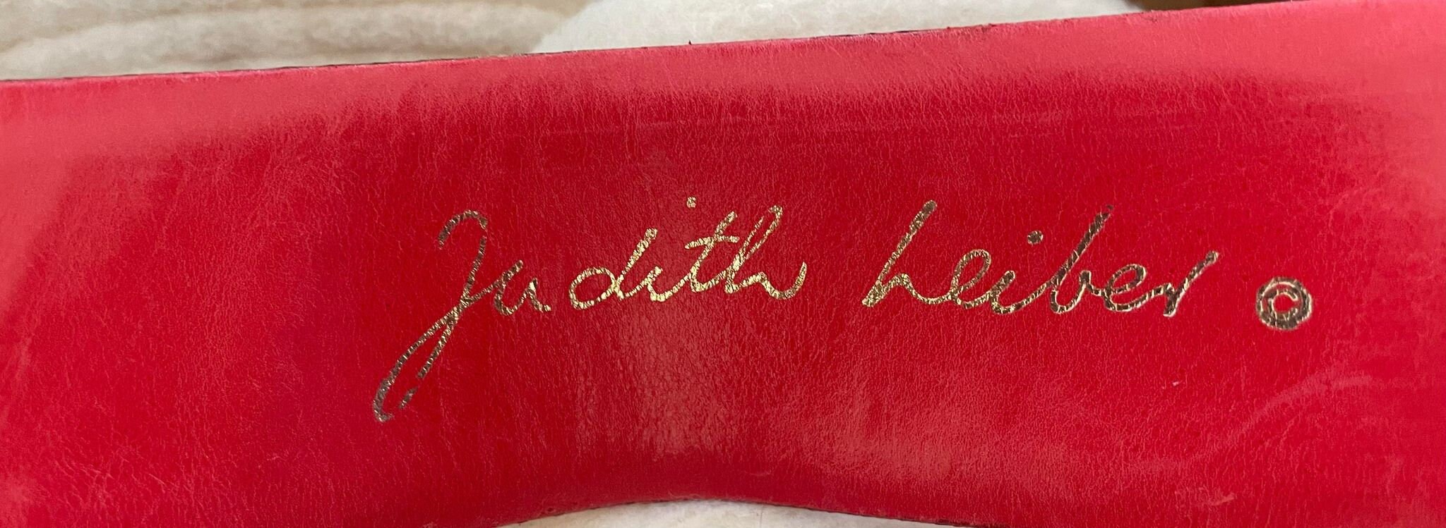 Judith Leiber Vintage Couture Red Snakeskin Leather Belt - Etsy display picture 3
