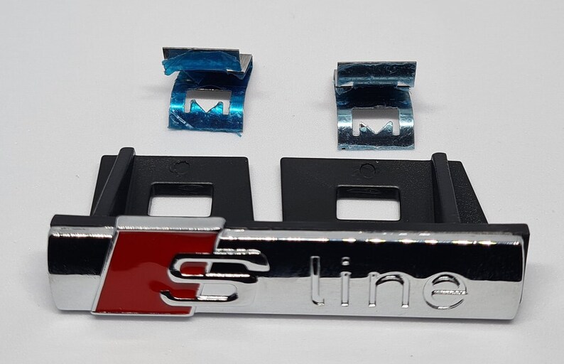 S Line Badges Emblems Silver/chrome Kit Rear and Sides 1 Grill 2