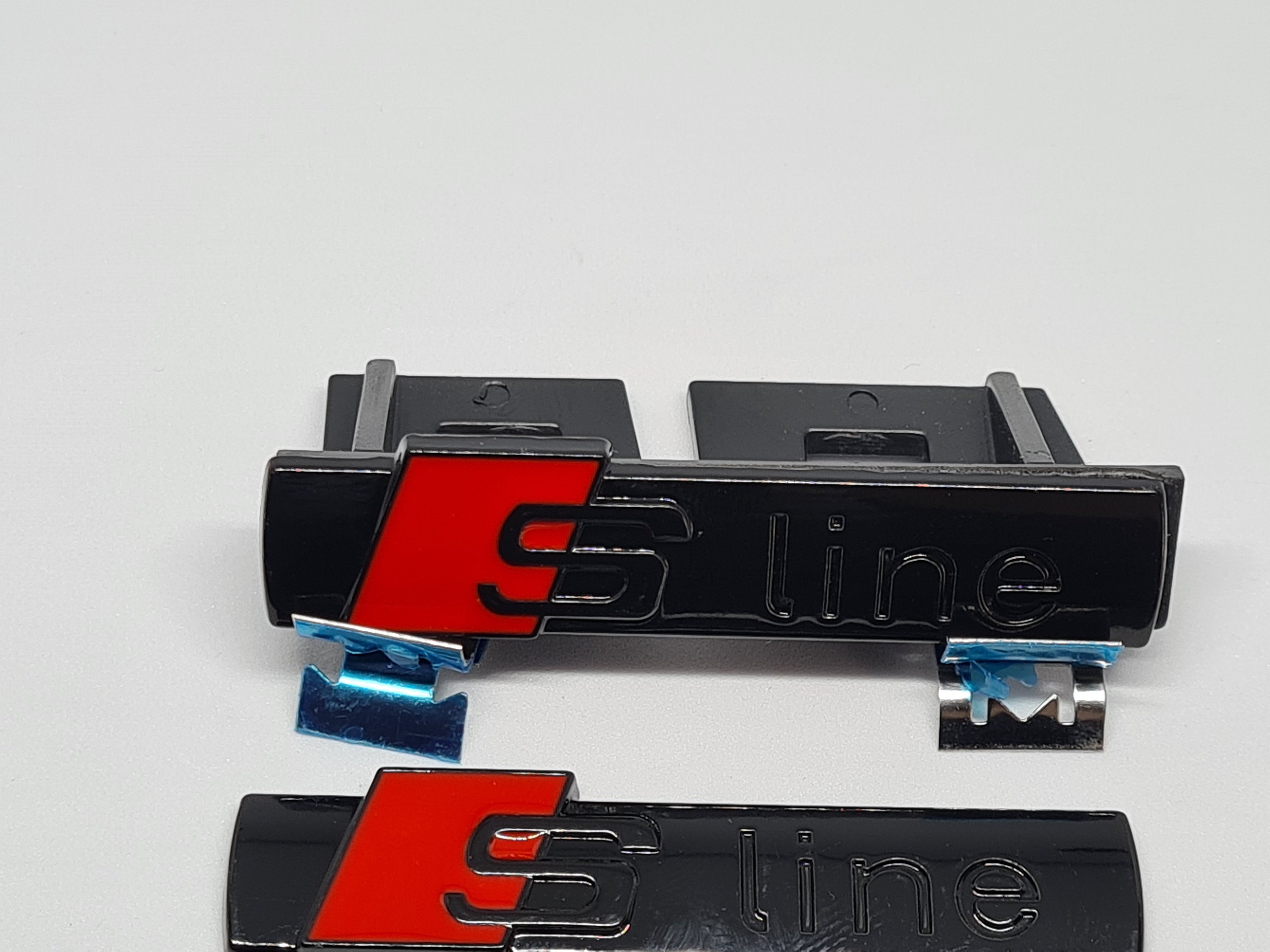 S Line Badges Emblems Gloss Black Kit Rear and Sides 1 Grill 2 Etsy UK