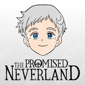 Norman Anime/ svg, png, eps, jpg, dxf / Schnittdatei, Pint-Datei / das versprochene Nimmerland