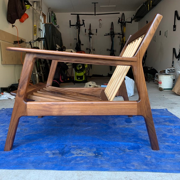 Mid Century Modern Lounge Chair Holzbearbeitungspläne und Anleitung