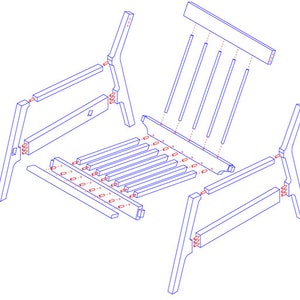 Mid Century Modern Lounge Chair Woodworking Plans and Guide zdjęcie 2