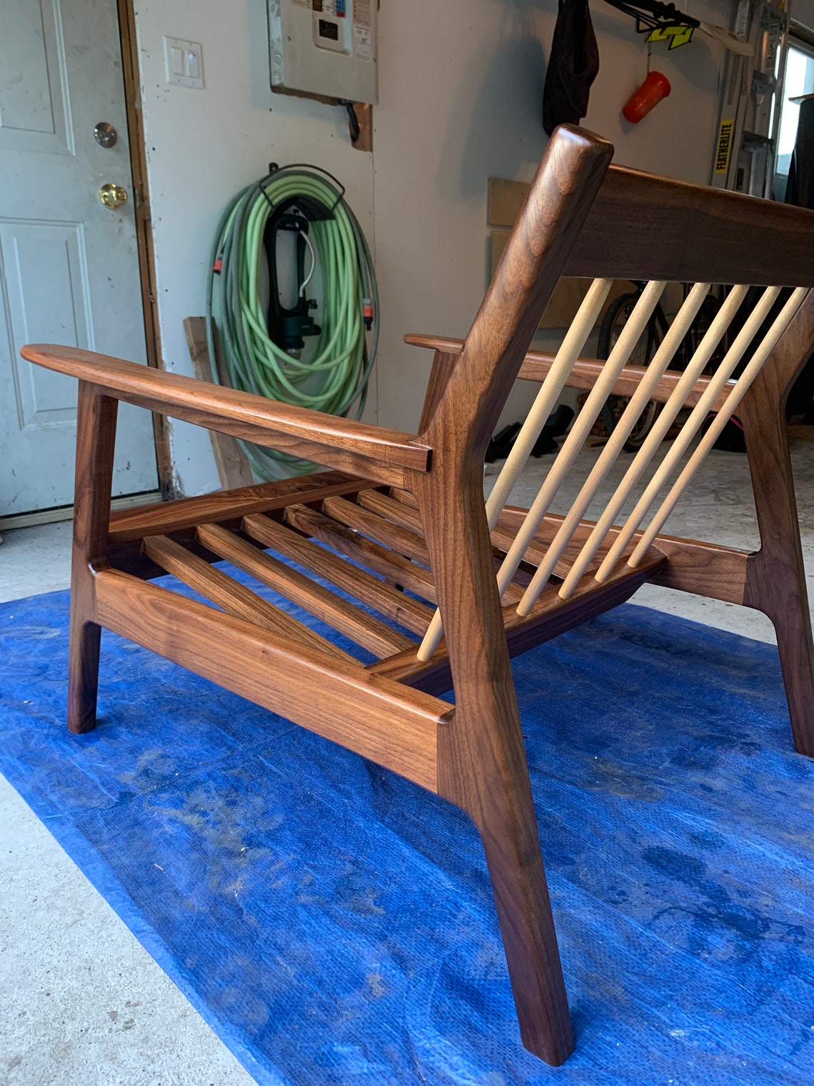 Mid Century Modern Lounge Chair Woodworking Plans and Guide - Etsy