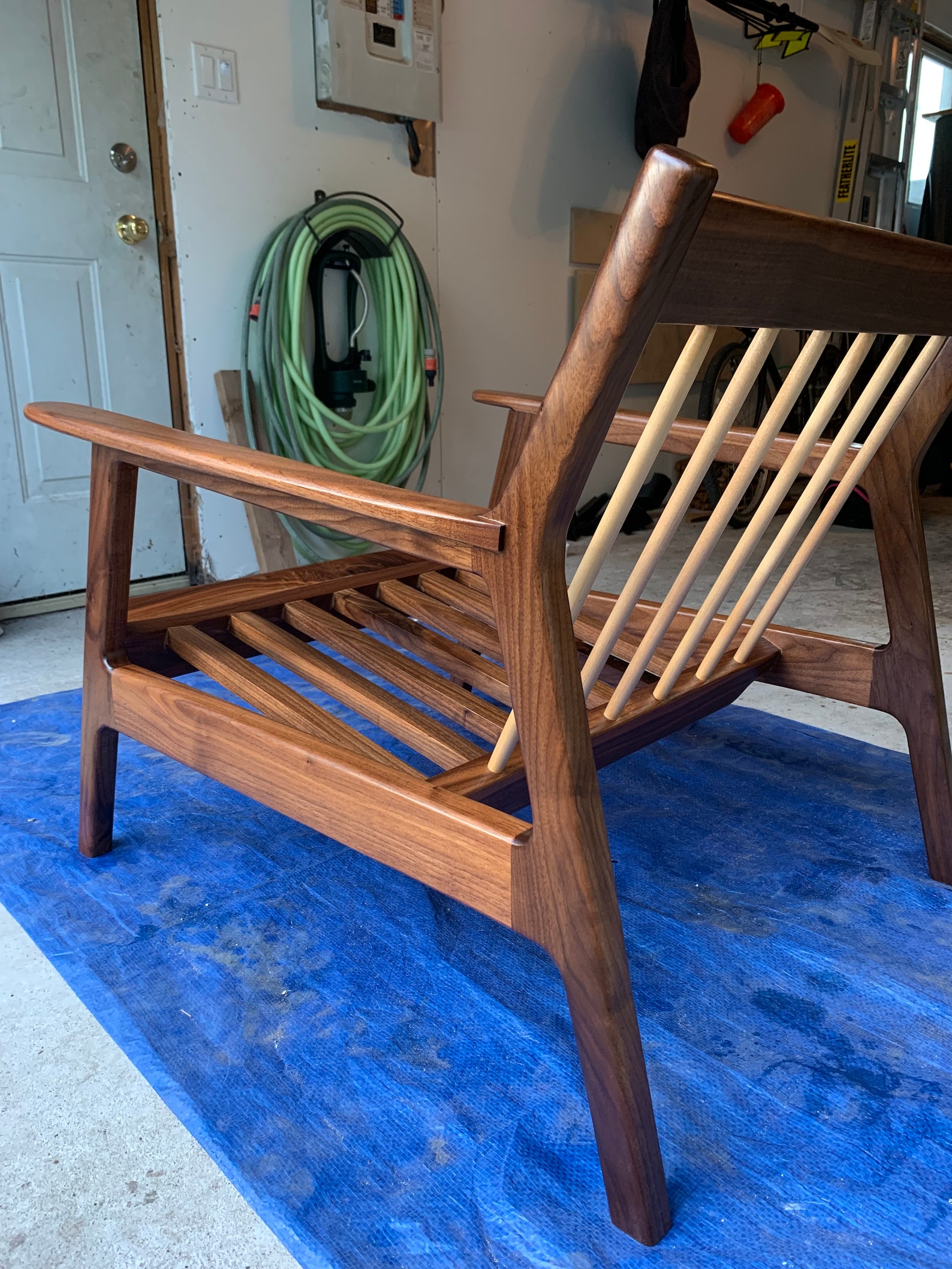 Mid Century Modern Lounge Chair Woodworking Plans and Guide Etsy