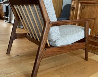 ミッドセンチュリーモダンラウンジチェアの木工プランとガイド - Etsy 日本