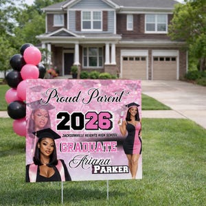 Graduation Yard Sign Template