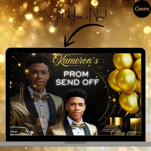 Send Off Merch Prom Send off Flyers - Etsy