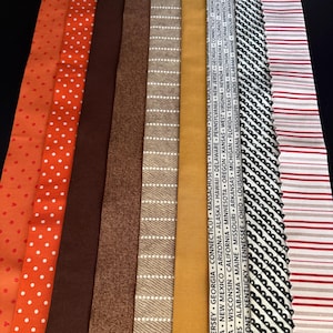Fabric Quilt Binding SOLD by the YARD: Misc colors2 - Swipe to see options.