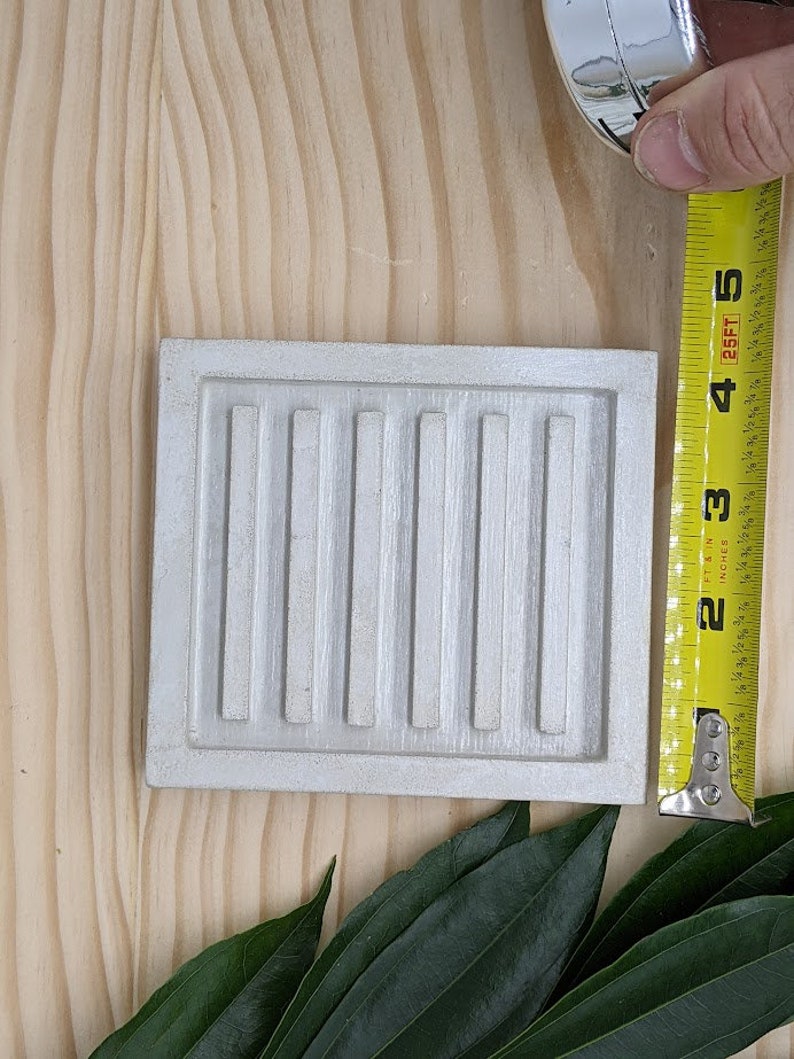 Concrete Soap Dish Etsy