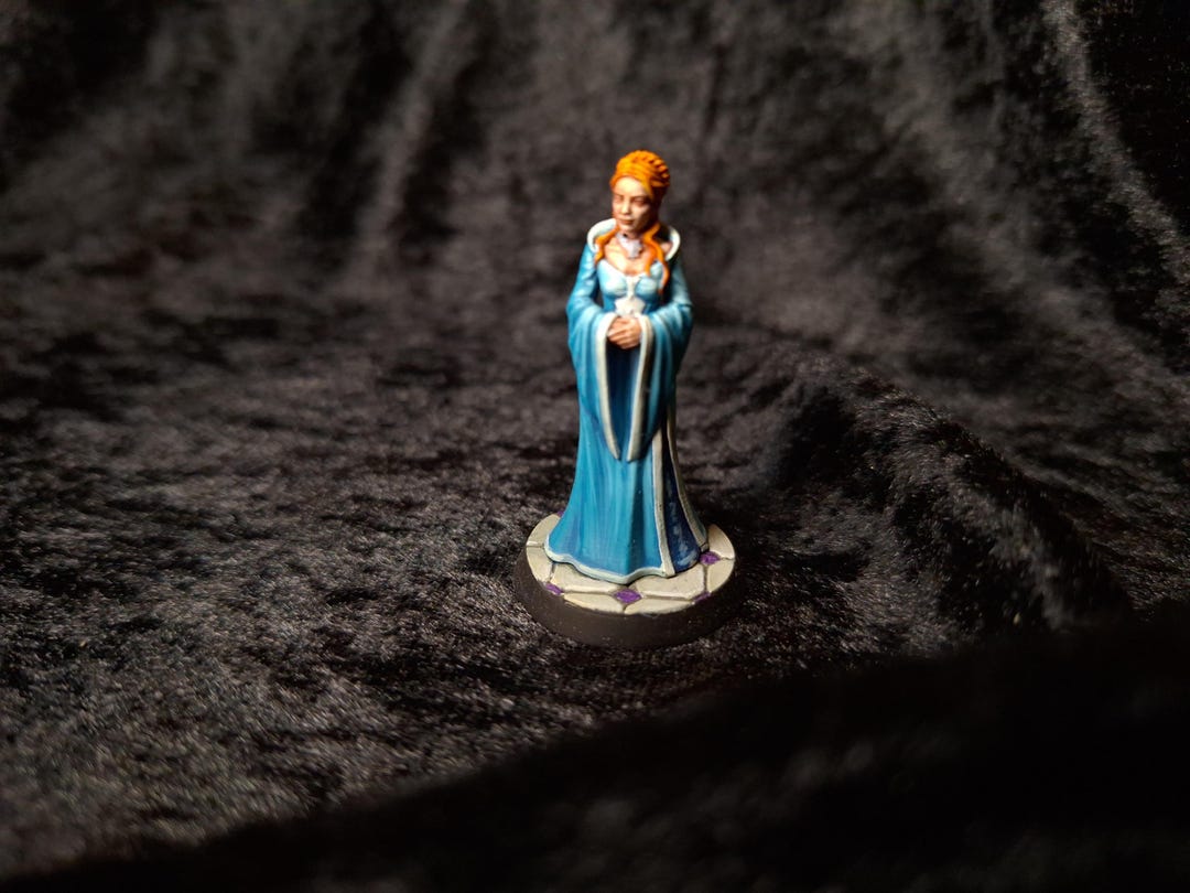 Painted Queen - Role Playing Dnd Miniature - Galaad - Etsy