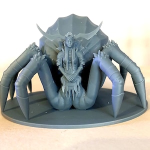 8K Lolth! Demon Queen of Spiders - Role playing DnD miniature