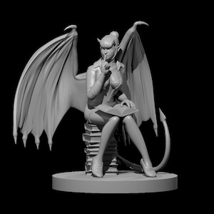 8K Succubus or Incubus- Role playing DnD miniature