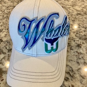 Caps at work: #Hartford #Whalers #nhl #newera hat in blue …