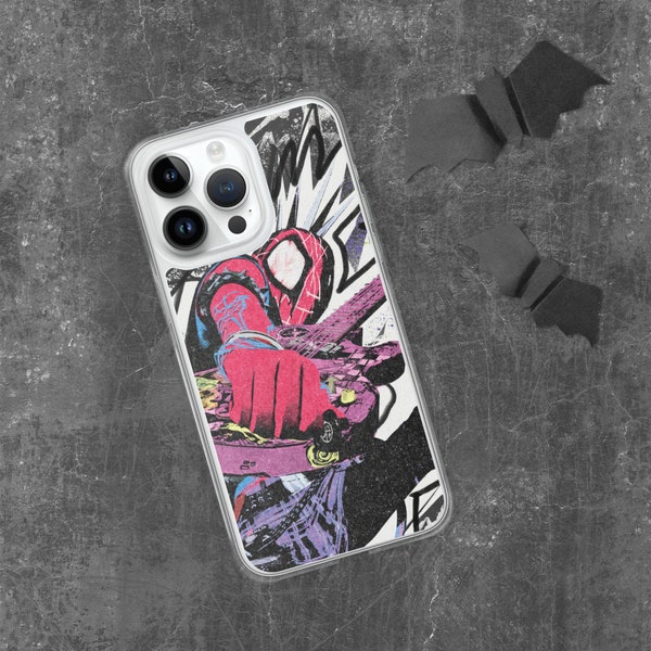 Hobie Spider-Man: Across The Spider-Verse iPhone Clear Case