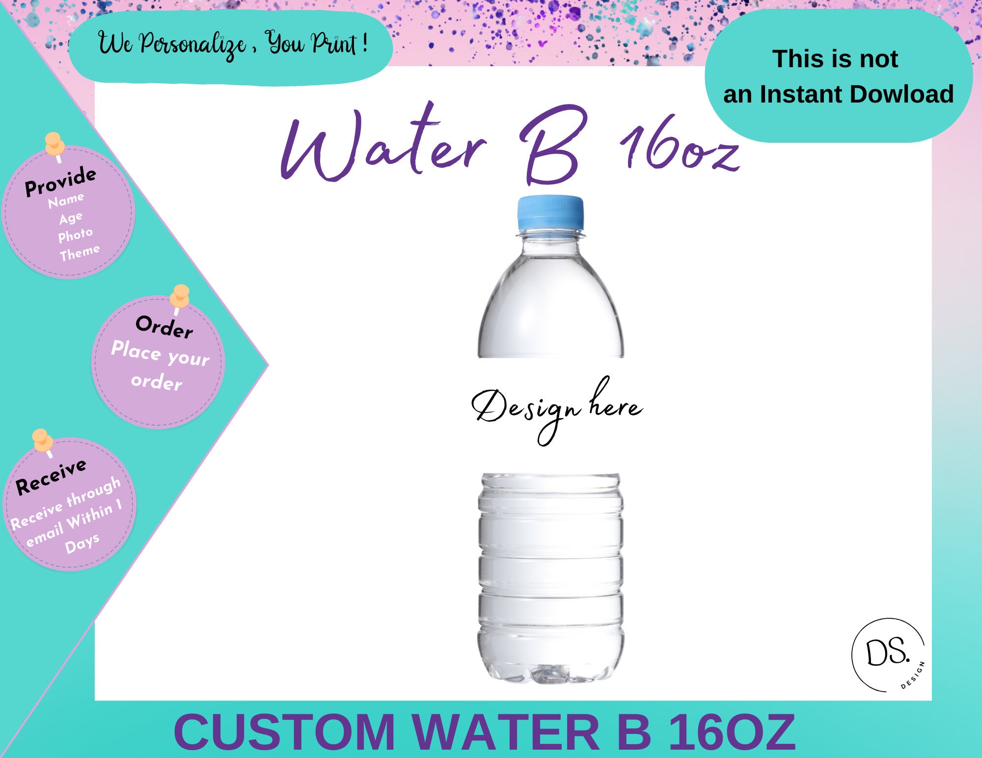 Pricing on Cheap Custom Label Water Bottles [As Low as $0.19/ea]