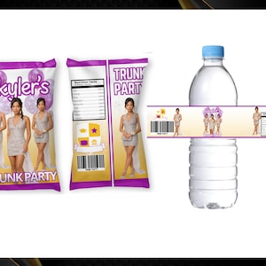 Trunk Party 2025 Bundle - Graduation Party-College Bound Treat- Chip Bag Trunk Party-Trunk Party   - Trunk Party Water-College Bound