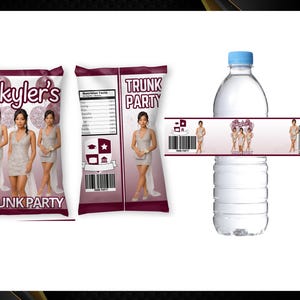 Trunk Party 2025 Bundle - Graduation Party-College Bound Treat- Chip Bag Trunk Party-Trunk Party   - Trunk Party Water-College Bound