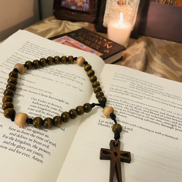 Anglican Prayer Beads (Rosary) Handcrafted by a Dominican Friar