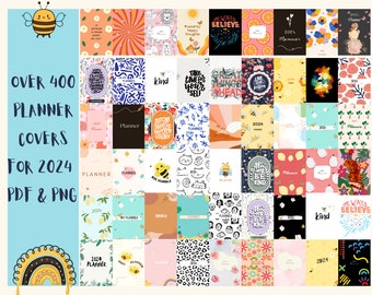 400 Digital planner covers 2024|Digital Notebook Covers, , Goodnotes Covers, Samsung Notes Covers, Notability Covers, Digital Planner Covers