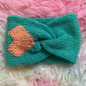Cross Your Heart Ear Warmer Pattern