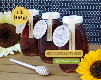 Pure Natural Raw Honey Orange Blossom Honey California Honey from Beekeeper Healthy Super Food from Hive