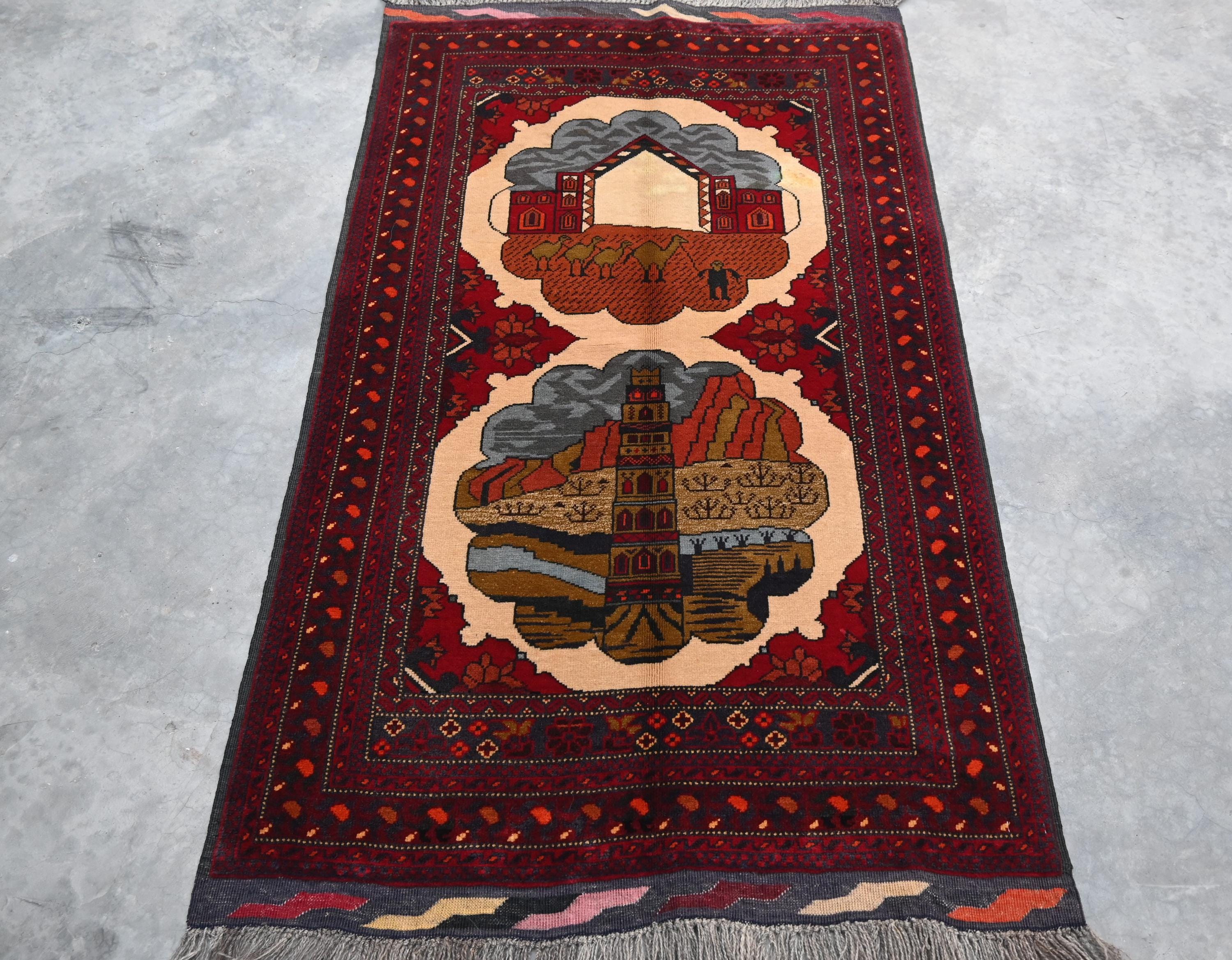 Small Baluch Rug - Etsy