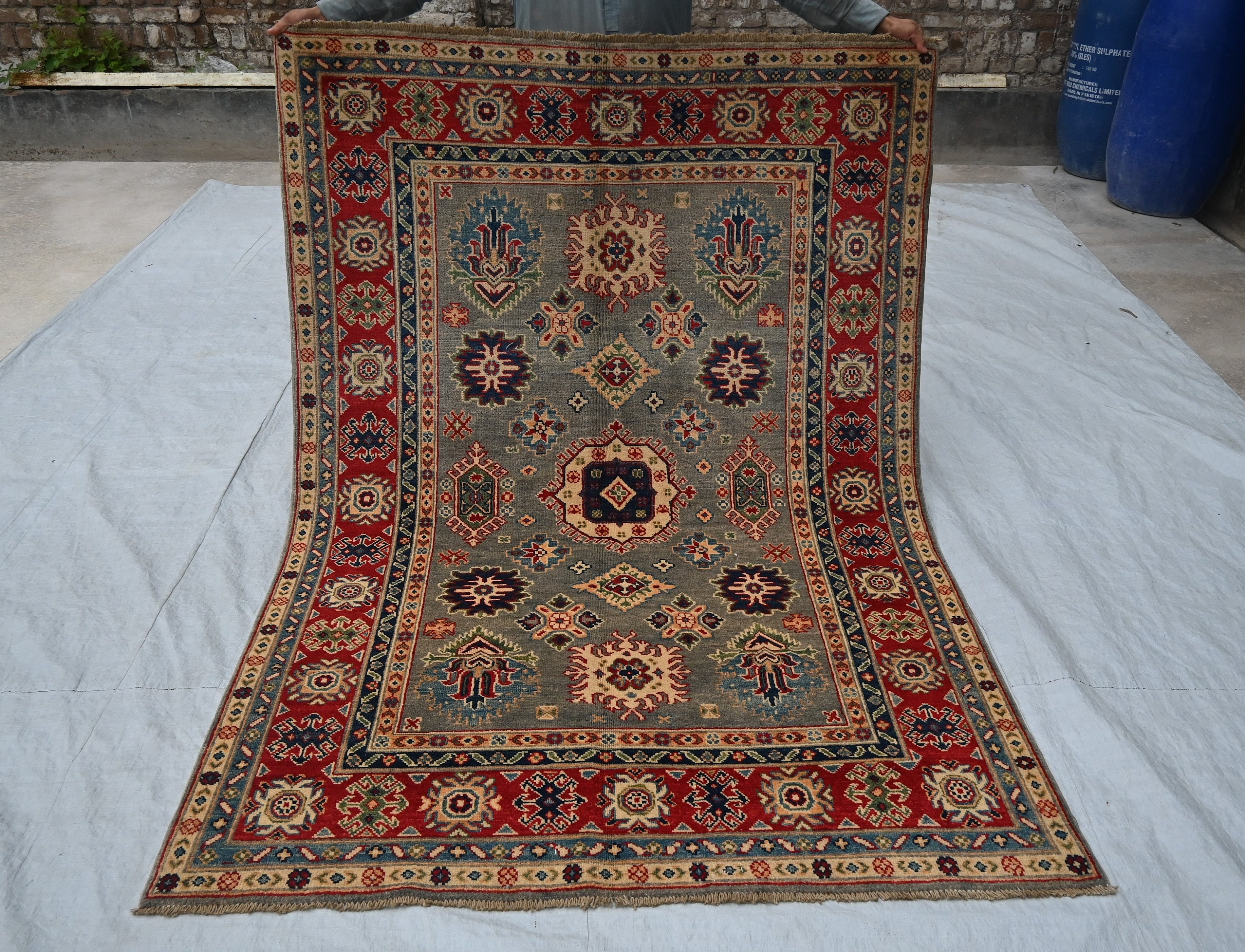 Shirvan Kelim Rug From Pakistan - 148 x 100 cm Shirvan Kelim Rug From Pakistan - 148 x 100 cm