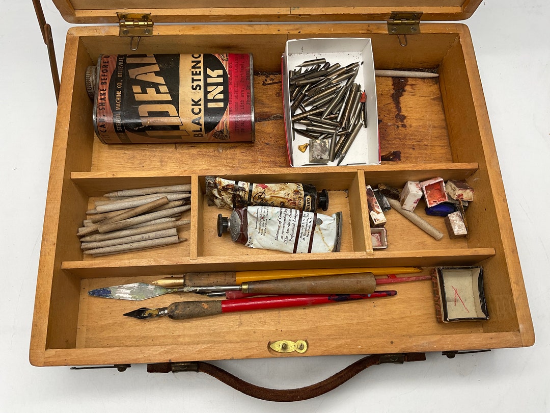 Vintage Devoe & Raynolds Co. Artists Materials Case Etsy