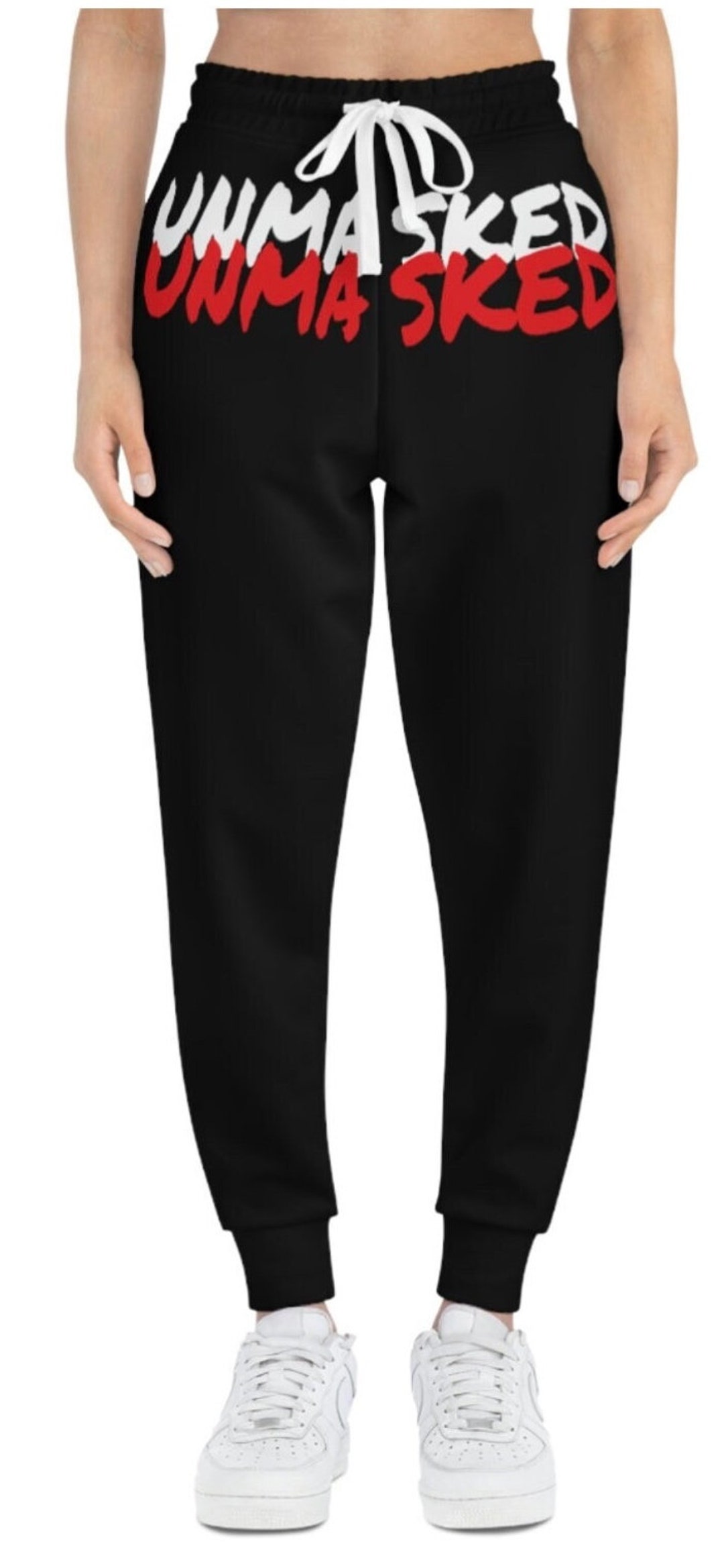 Unmasked Genderneutral Joggers Etsy