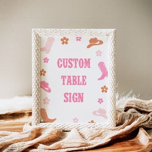 First Rodeo Birthday Party Bundle Boho Retro 1st Birthday Bundle for Girls Cowgirl Western Theme Wild West First Birthday Package Digital image 7